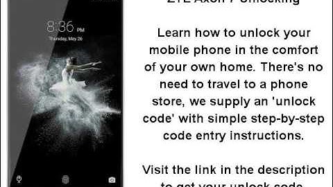 Unlock ZTE Axon 7 - SIM Network Unlock PIN