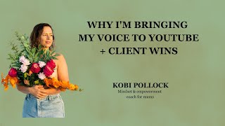 Why I'm bringing my voice to youtube + epic client wins!