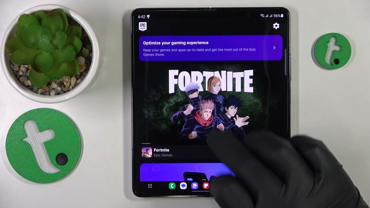 How to Install the Fortnite Game on SAMSUNG Galaxy Z Flip5 - Epic Games  Store 