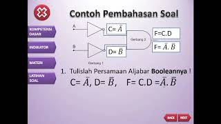 Pembahasan  soal gerbang logika