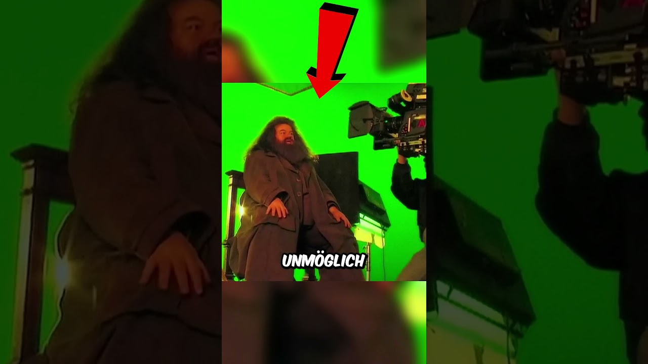 Hagrid hinter den Kulissen...