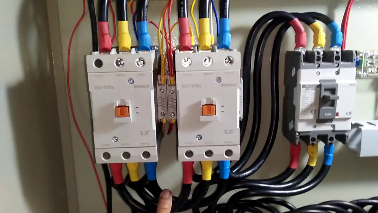Tủ điện Tổng Msb Ats Cong Suất 100a Khach Sạn Q10 Hcm Youtube