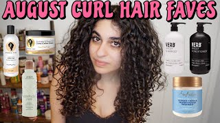 August Curly Hair Product Favorites