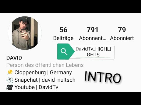 (INTRO) DavidTv_HIGHLIGHTS - YouTube