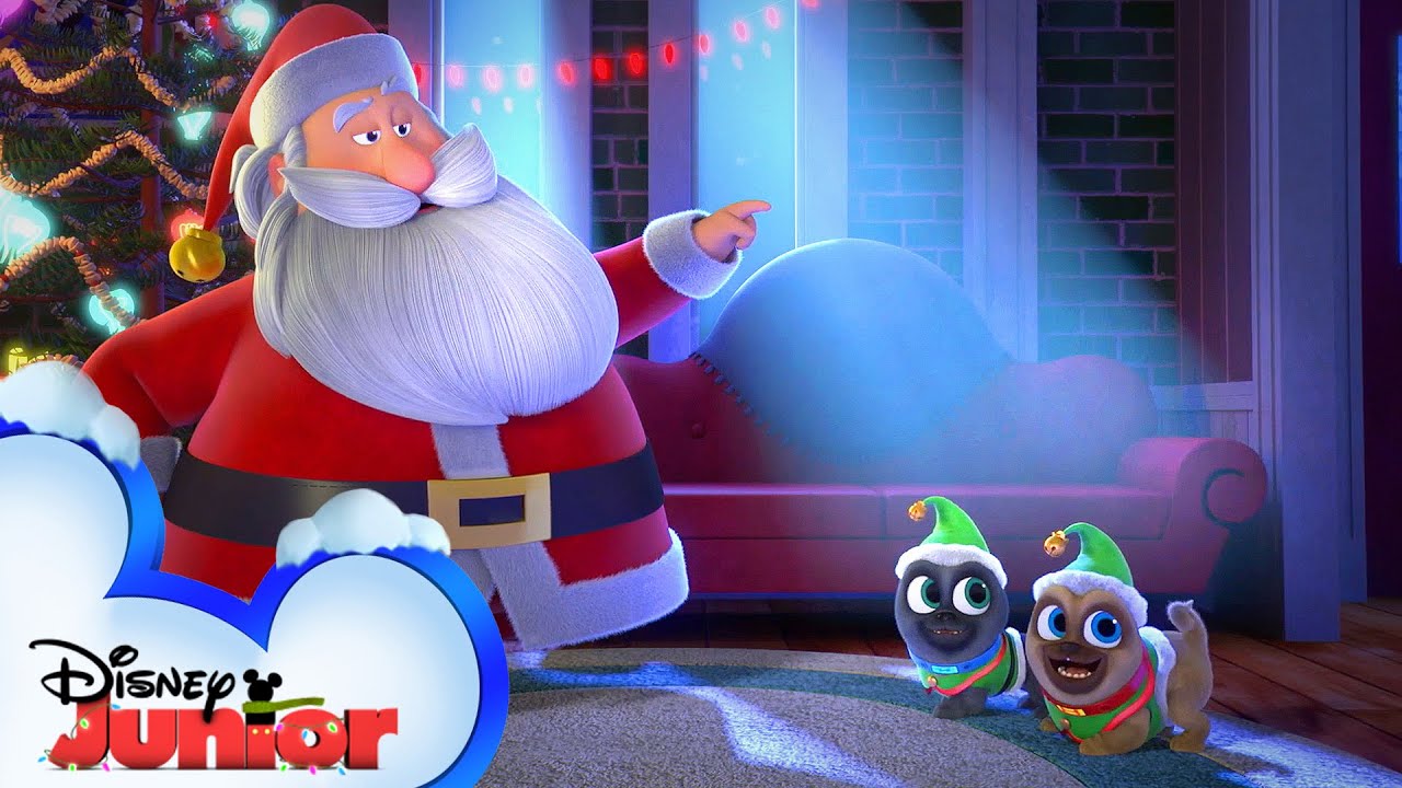 Santa's Puppy Helpers Puppy Dog Pals Disney Junior YouTube