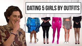 Timothée Chalamet Blind Dates 5 Girls Based on Their Outfits