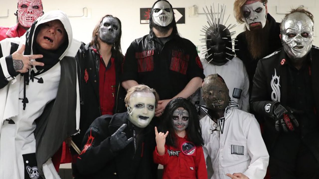 Slipknot Makes 5 Year Old Drummer A Member For A Day Youtube