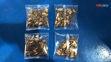 Automatic dual head linear weighing packaging machine for peanut fish