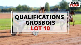 Qualifications Grosbois – Trot attelé – Lot 10 du 10/06/2022
