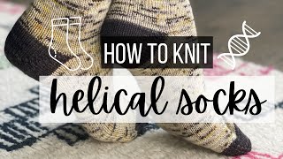 Helical Socks | How to Knit Socks | Sock Knitting Tutorial | Knitty Natty