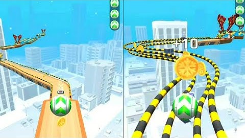 Sky Rolling Ball 3D - Android iOS Gameplay (part 2)