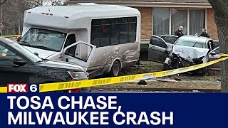 Wauwatosa chase, Milwaukee crash, officer hurt in scuffle | FOX6 News Milwaukee