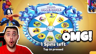 DAFFY MIRANDA JACKPOT WHEEL SPINS! Looney Tunes World of Mayhem