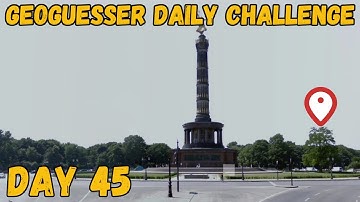 GeoGuessr daily challenge. 3/10/21