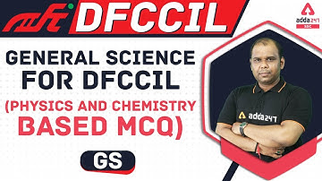 Railway DFCCIL Vacancy 2021 | General Science For DFCCIL | Physics And Chemistry Based MCQ