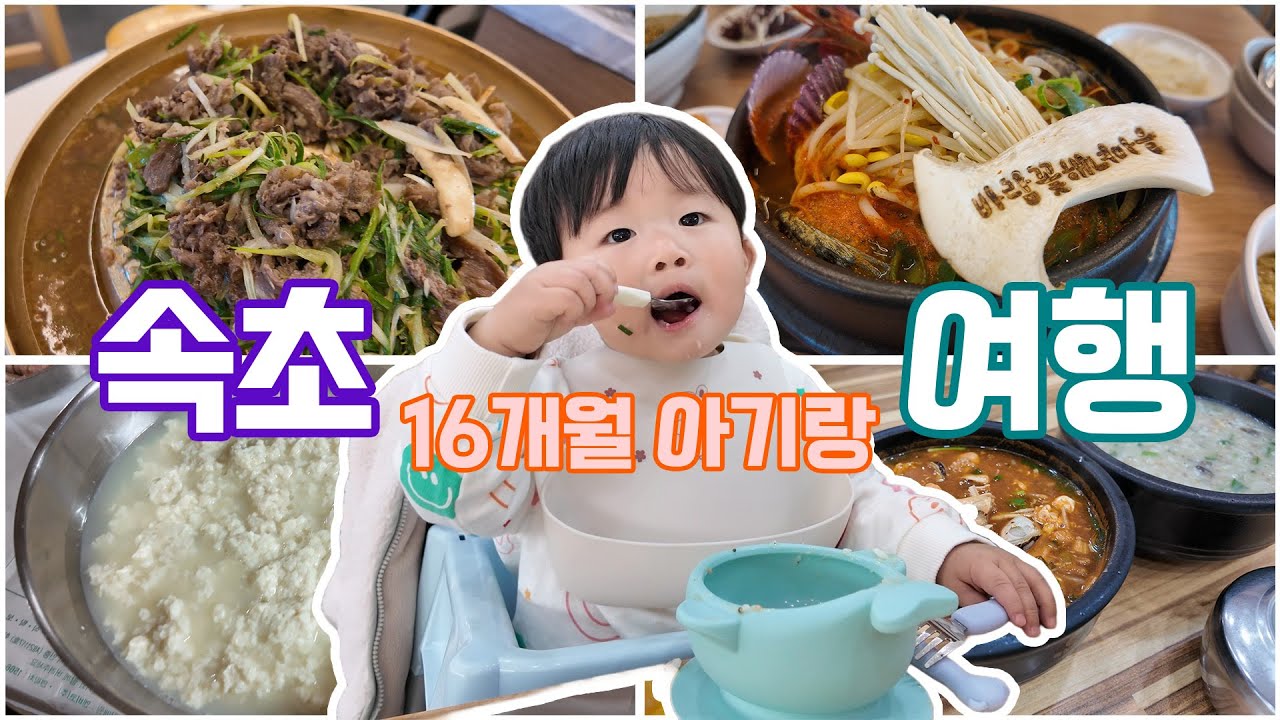 16개월 아기랑 겨울 강원도 여행 먹는 것이 남는 것이여 😍 고성 속초 :: 켄싱턴 설악비치, 척산온천휴양촌