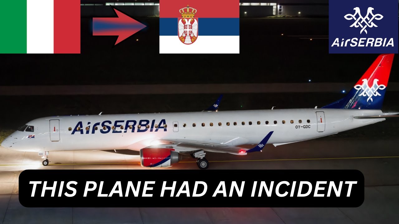 TRIP REPORT | AIR SERBIA (ECONOMY) REVIEW | THIS PLANE HAD AN INCIDENT WITHIN DAYS AFTER THIS FLIGHT