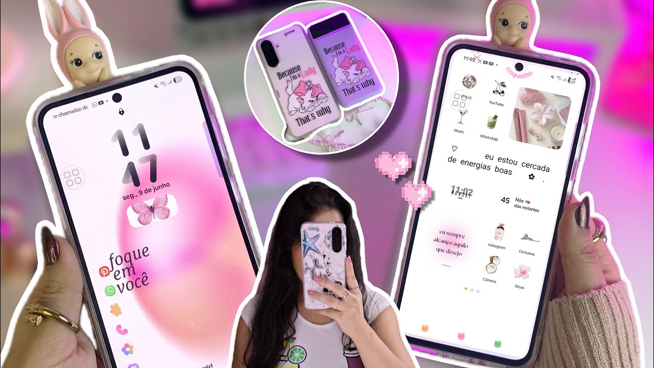 🎀 TOUR PELO MEU SAMSUNG A56: Personalização, Dica de apps, Capinhas...