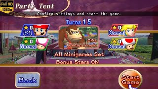 Mario Party 8 - Battle Royale - Dks Treetop Temple - Mario Vs Peach Vs Toadette Vs Toad