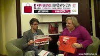 Lenka Šťastná v talkshow Tomáše Lukavce, 3.4.2014