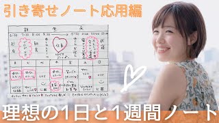 【３ヶ月で起業を叶えた】理想の１日と１週間ノート