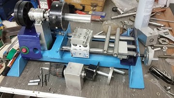 DIY mini lathe machine (Part 2)