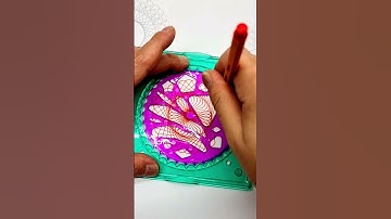 Spirograph design Satisfying Video #spirograph #artwork