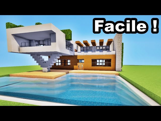 Minecraft Tuto Belle Maison Moderne