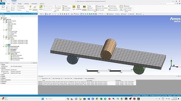 Three Point Bending Test Simulation in Ansys