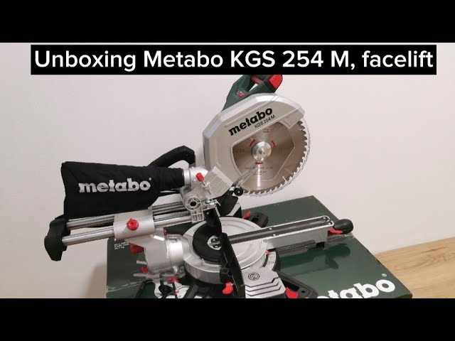 Ingletadora telescópica Metabo KGSV 72 XACT (Ø216) - Máquinas y