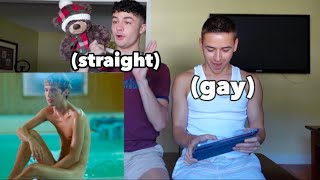 STRAIGHT & GAY GUY REACT TO GET ME STARTED - TROYE SIVAN