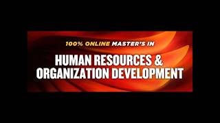 Online Master of Science is Human Resource and Organization Development Virtual Info Session-8.5.26