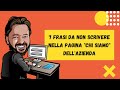 Pagina chi siamo dellazienda 7 frasi da non scrivere