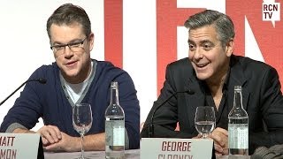George Clooney \& Matt Damon Reveal On Set Pranks