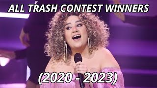 All Eurovision Trash Contest winners (2020-2023)