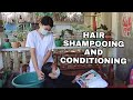 SHAMPOOING AND CONDITIONING VIRTUAL DEMONSTRATION