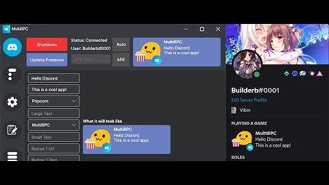 MultiRPC Setup Custom Status