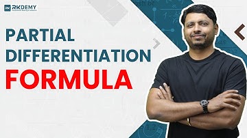 PARTIAL DIFFERENTIATION FORMULA | RK SIR | RKDEMY   #mumbaiuniversity #formula #engineeringmaths