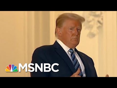 'Totally Irresponsible Behavior': Trump Returns To WH, Removes Mask | Morning Joe | MSNBC