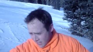 Travis Alexander After Wrecking Snow Mobile YouTube