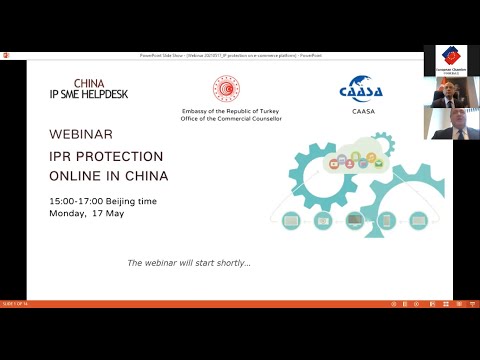 IPR protection online in China