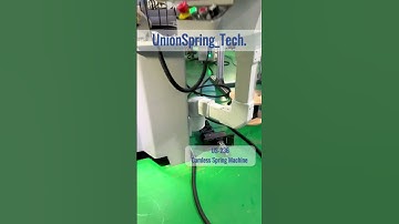 Camless Spring Forming Machine US-236 from UnionSpring_Tech