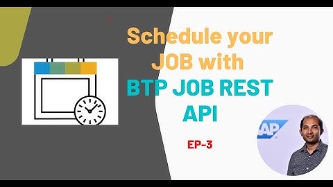 Schedule your BTP Job programmatically