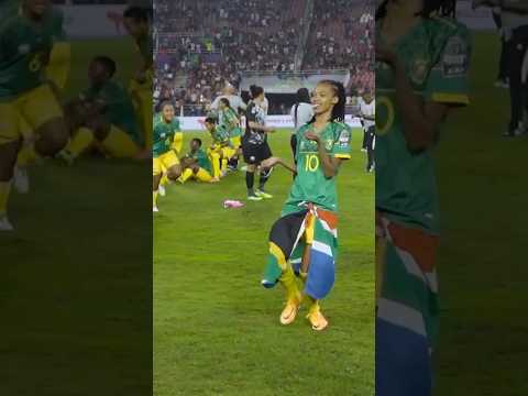 La danse de la star sud-africaine après une belle victoire. #football #southafrica #dance #shorts