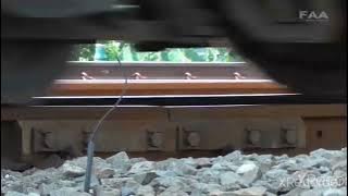 Download lagu Suara Roda Kereta api Melindas Sambungan Rel Kecepatan tinggi