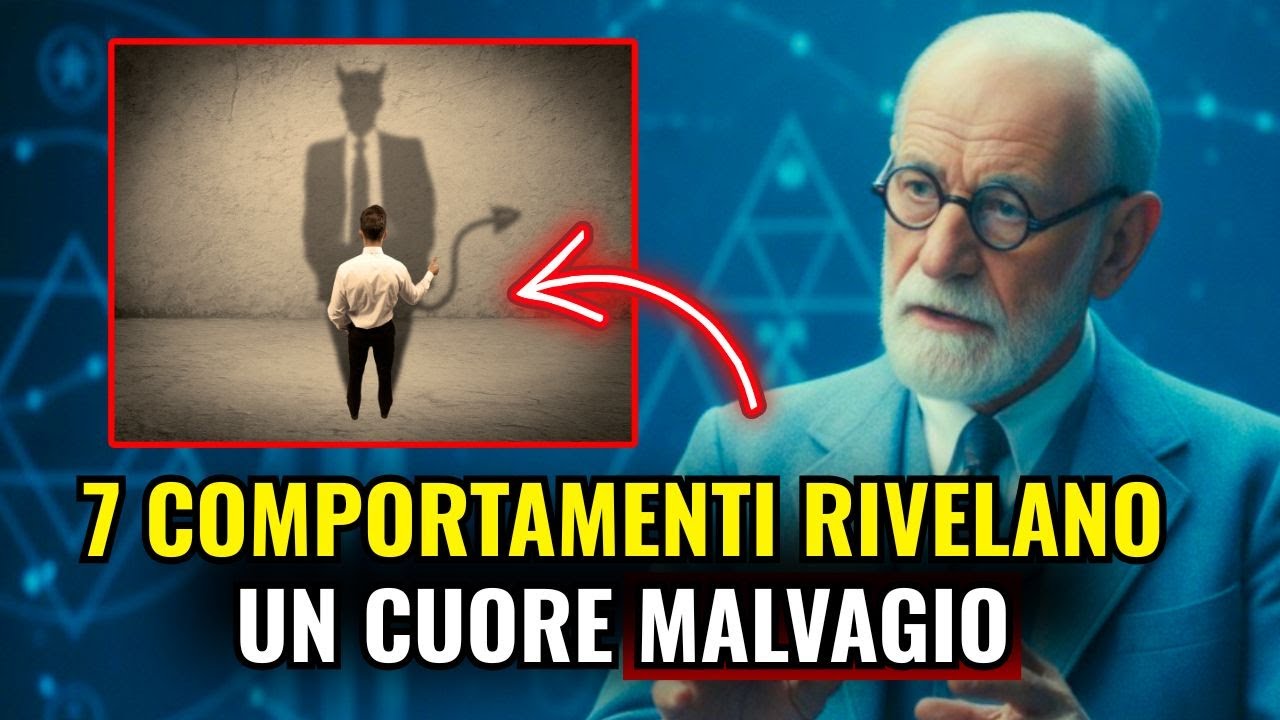7 Segnali Che Una Persona Ha Un Cuore MALVAGIO (Secondo Sigmund Freud)