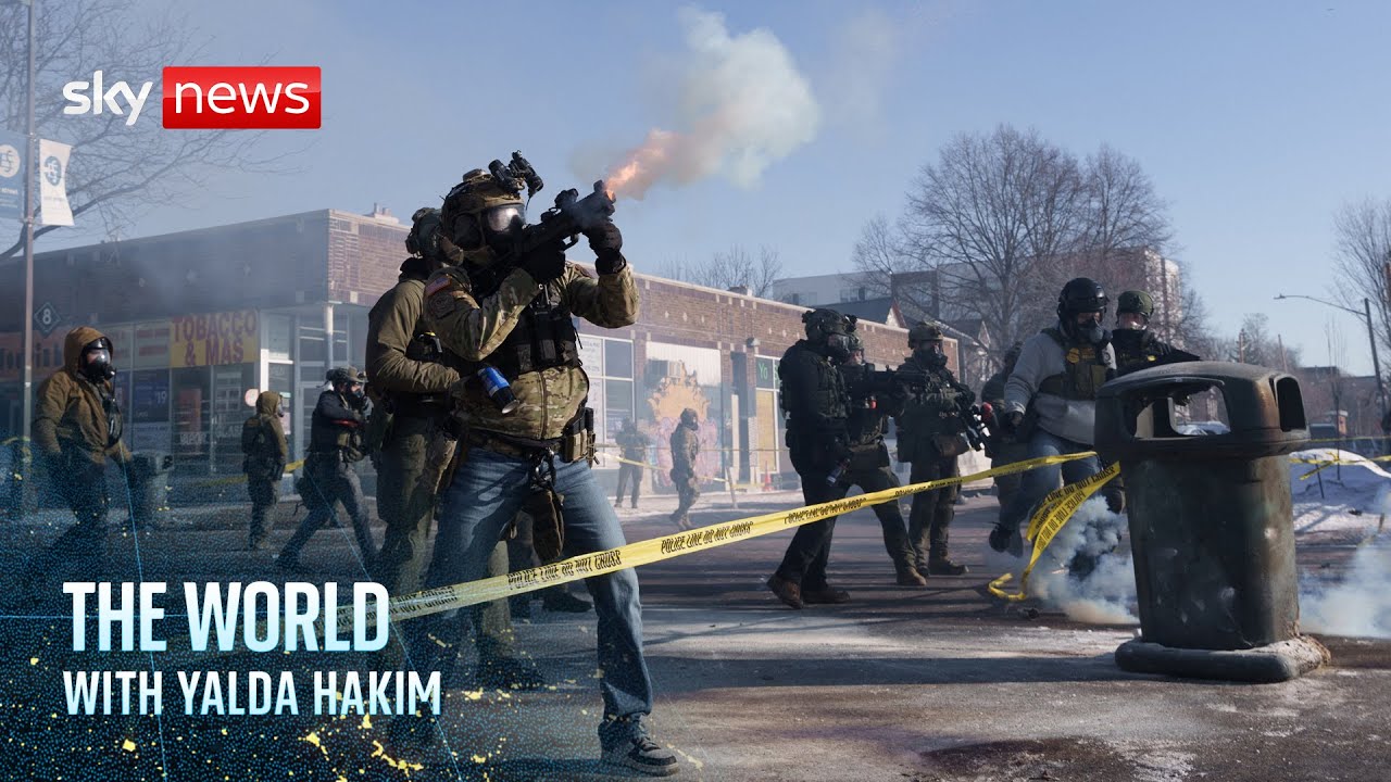 Trump changes his tune over death of Minneapolis protester | The World with Yalda Hakim