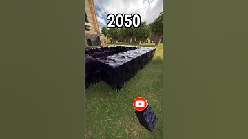 Minecraft 2023 vs 2050 Nether Portal #minecraft #minecraftshorts
