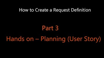 Remedyforce: How to Create a Request Definition (Part 3-Hands On Planning)