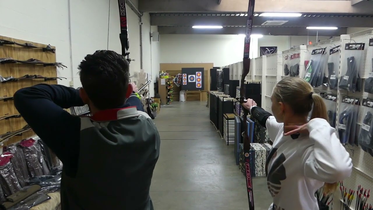 Normandie Archerie, entraîment à 18 m arc classique